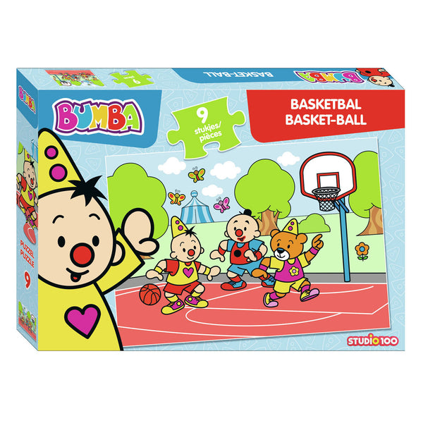 Puzzel Bumba basketbal: 9 stukjes (MEBU00004600)