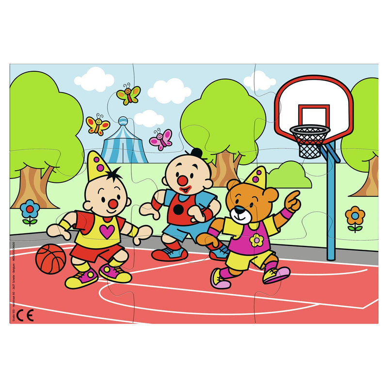 Puzzel Bumba basketbal: 9 stukjes (MEBU00004600)