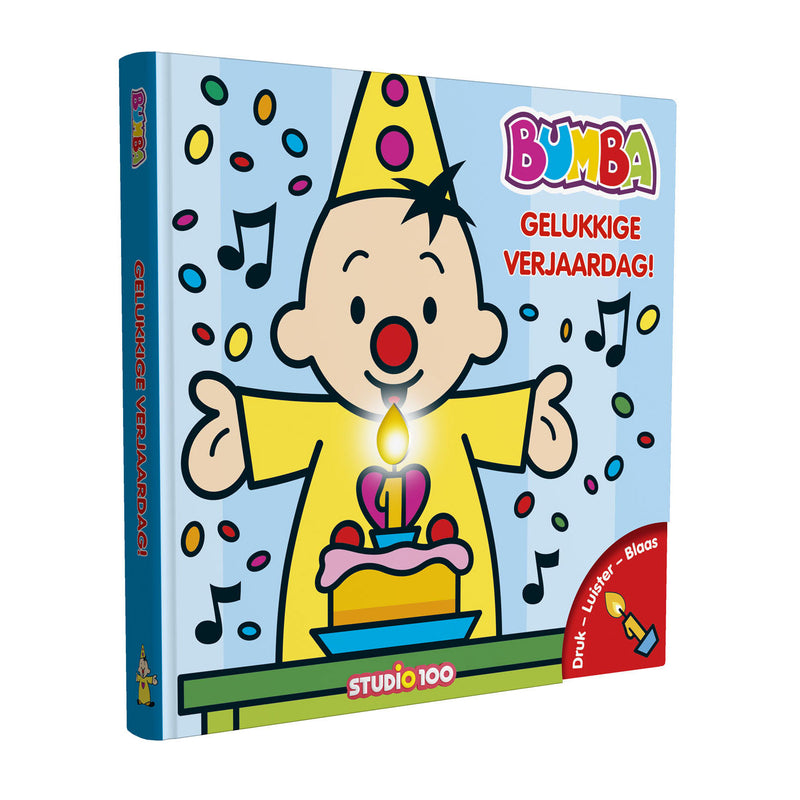 Bumba Verjaardagsboek met Kaars en Muziek
