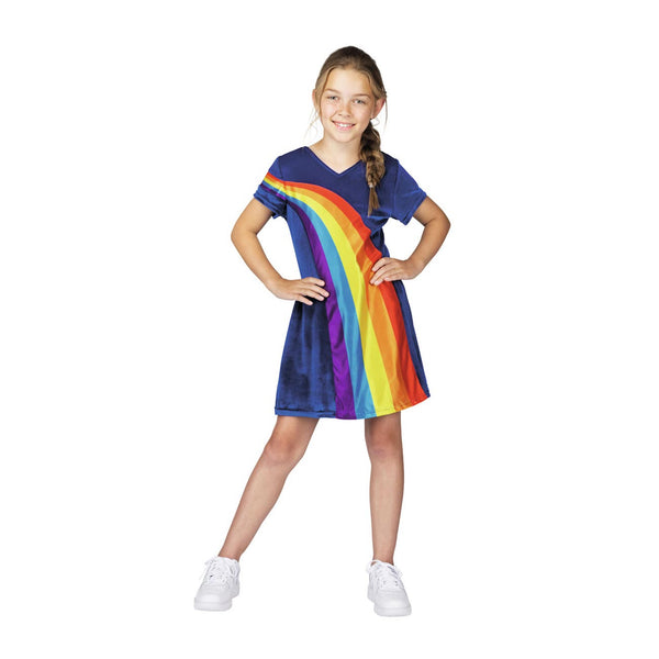 K3 Verkleedjurk Regenboog - 3-5 jaar