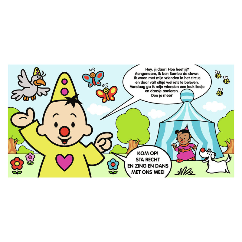 Bumba Kartonboek - Hoofd, Schouders, Knie en Teen