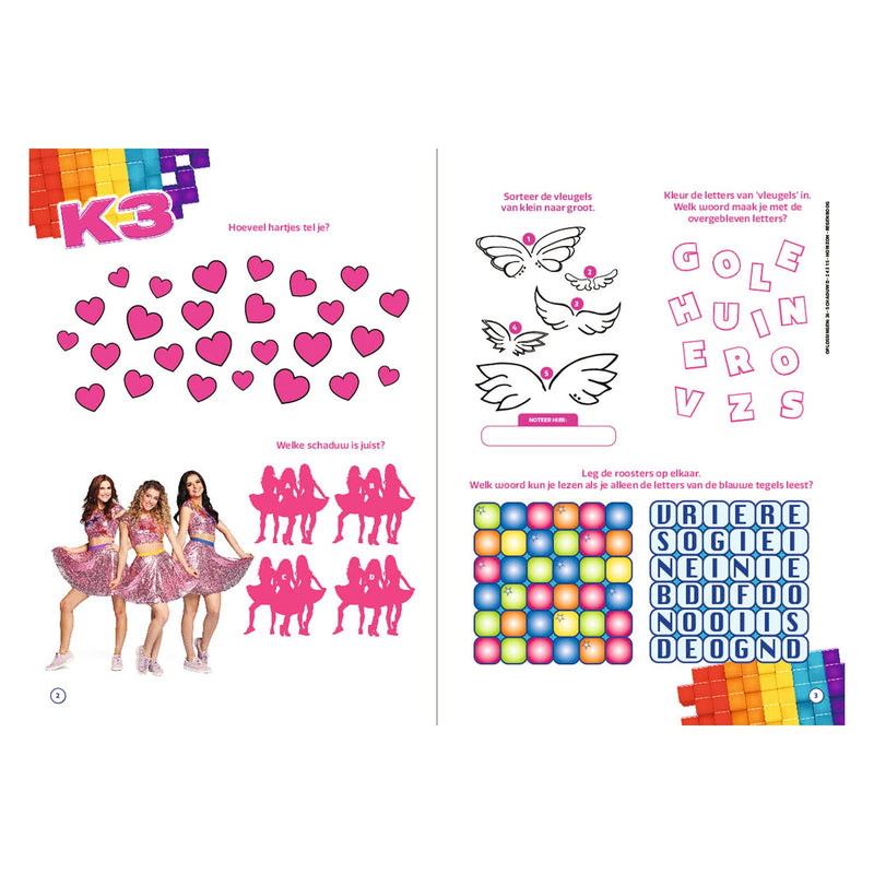 K3 Doeboek Vleugels