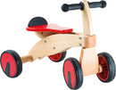 Small Foot - Houten Loopfiets Racer Rood