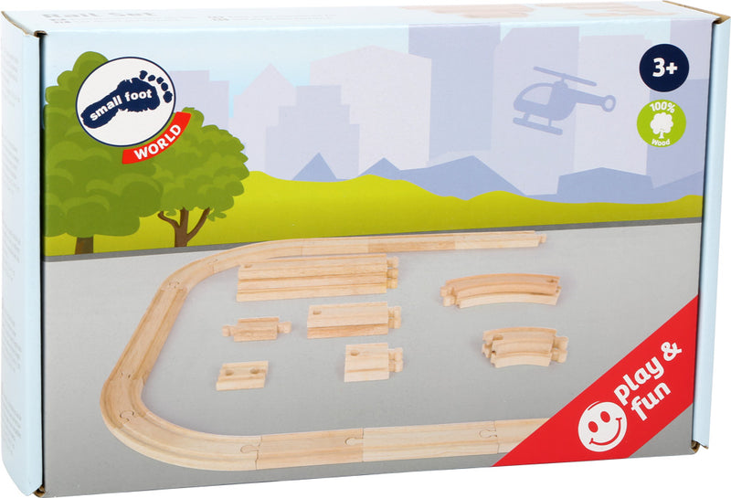 Treinsporen, set van 24