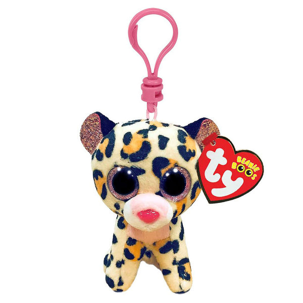 TY Beanie Boos Clip Knuffel Luipaard Livvie 7 cm