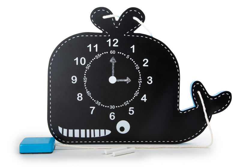 Leerklok en Blackboard Walvis