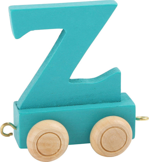 Gekleurde lettertrein Z