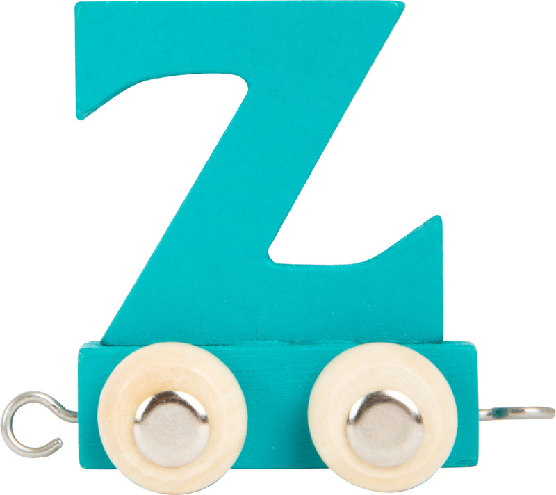 Gekleurde lettertrein Z