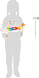 Small Foot - Houten Muziektafel met Stippen, 3dlg.