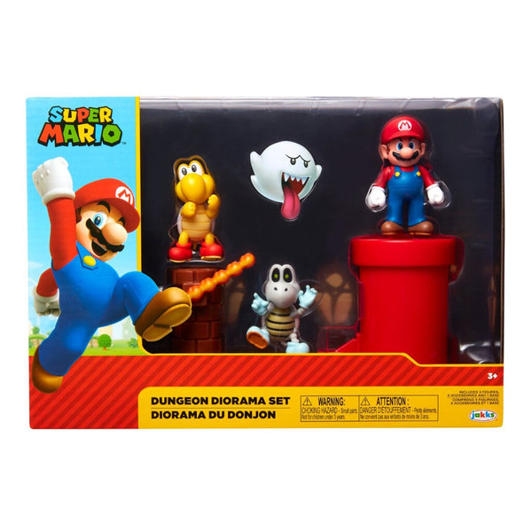 Super Mario Dungeon Diorama Actieset