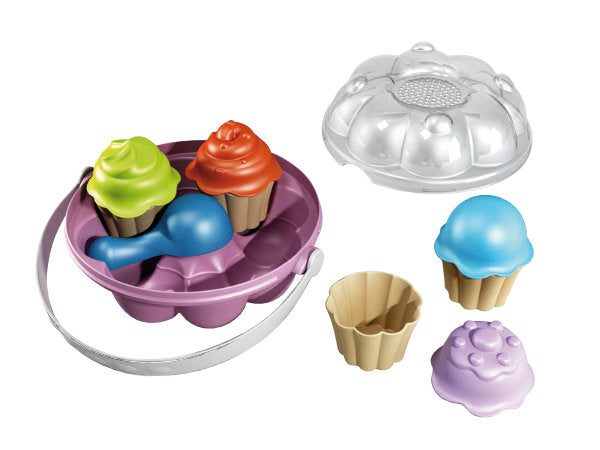 Cupcake emmerset met 4 cupcake vorm 732