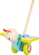 stokroller vlinder hout 61 cm