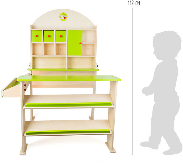 Small Foot - Houten Markt en Winkelkraam