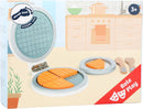 Small Foot - Houten Wafelijzer Set, 8dlg.