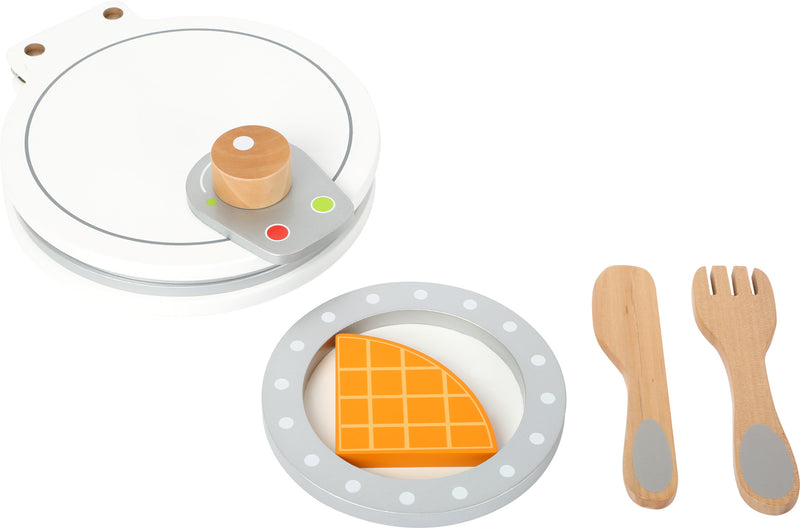 Small Foot - Houten Wafelijzer Set, 8dlg.