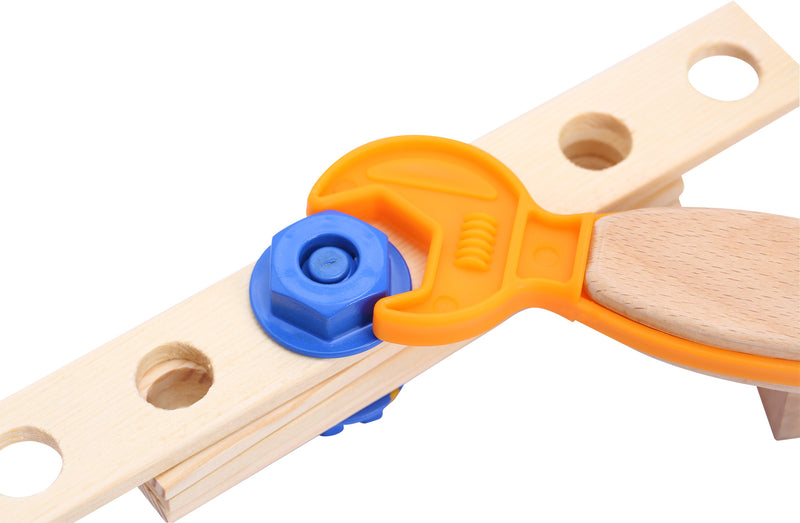 Kinderwerkbank met tekentafel