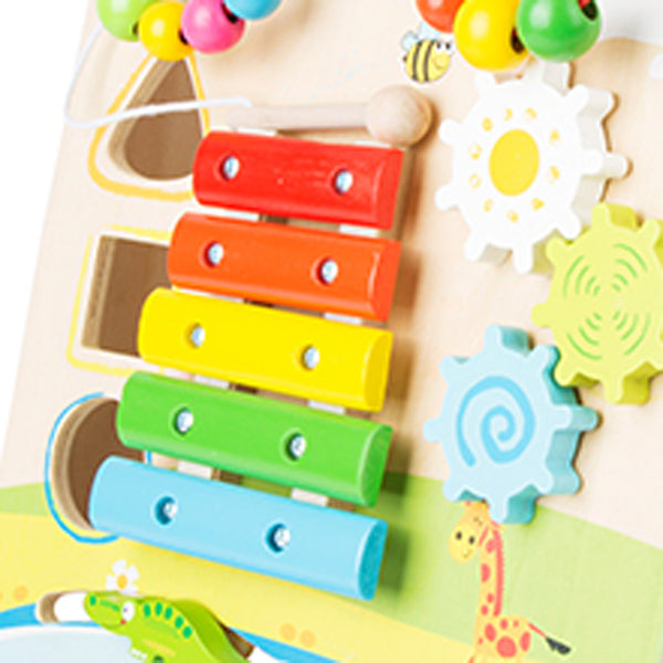 Small Foot - Houten Baby Walker Loopwagen Kleurrijk