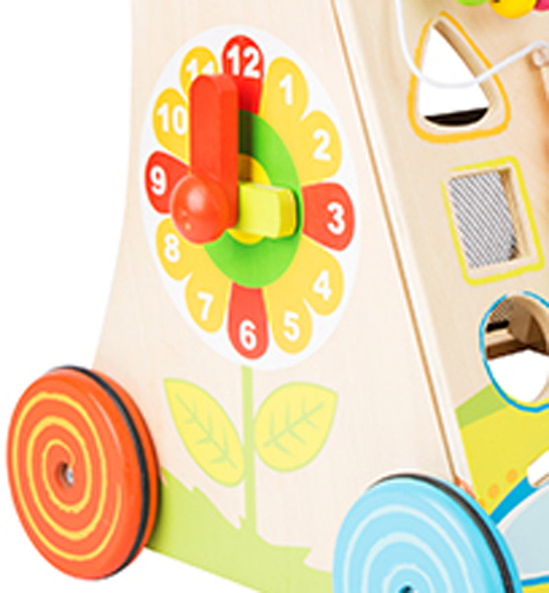 Small Foot - Houten Baby Walker Loopwagen Kleurrijk