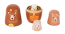 Small Foot - Houten Matroesjka Poppen Beren Familie