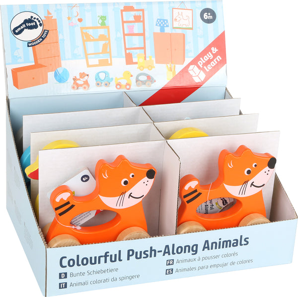 Kleurrijke opdrukbare dieren Display