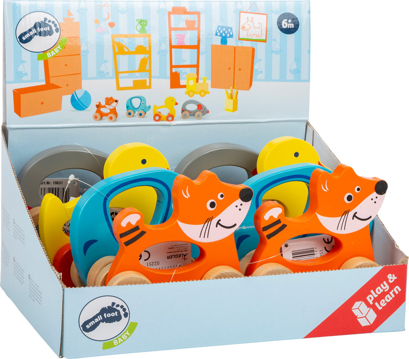 Kleurrijke opdrukbare dieren Display
