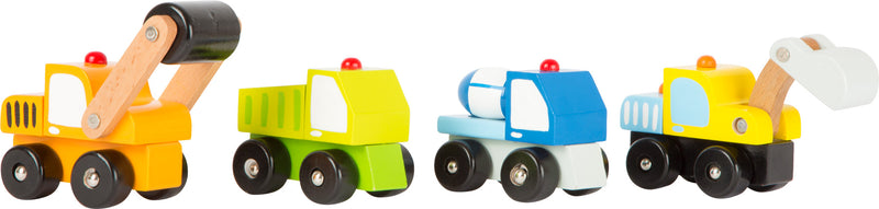 Kleurrijke Bouwvoertuigen Display