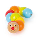 Gekleurde buigende rups