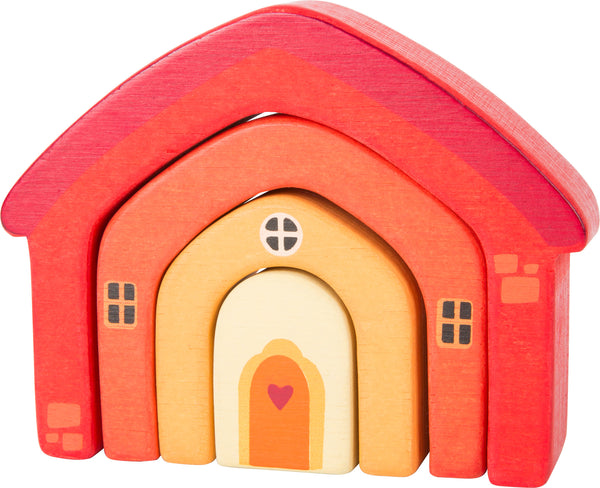Houten Bouwstenen Huis