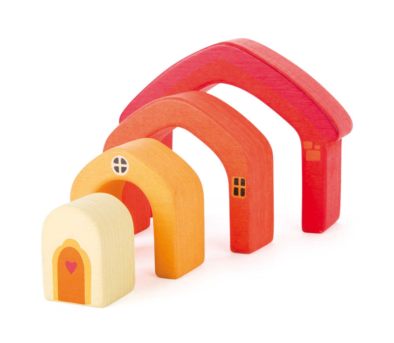 Houten Bouwstenen Huis