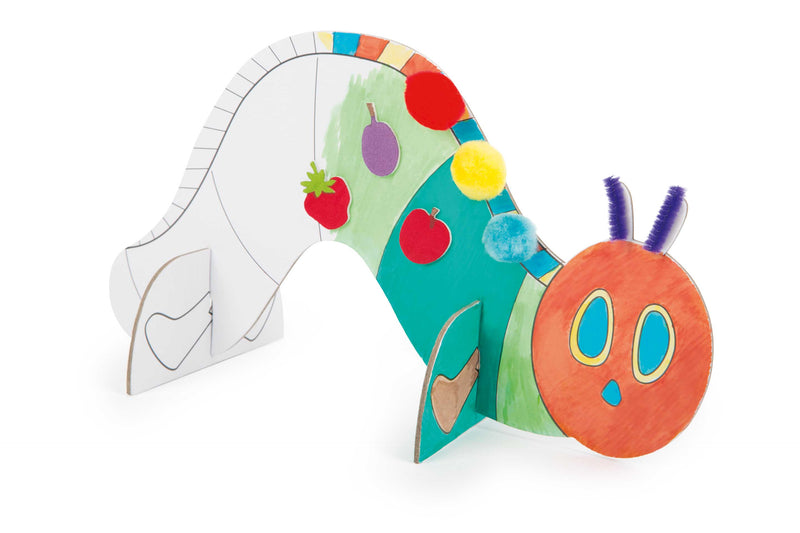 De zeer hongerige rups beeldjes knutselset