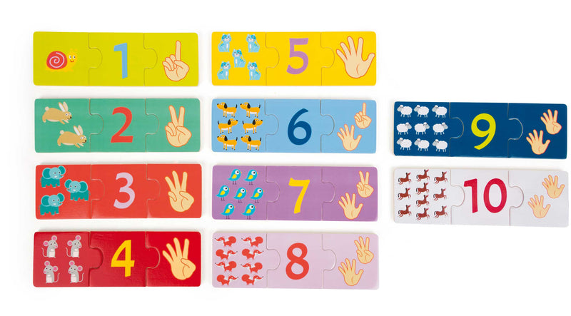 Tellen Leer Puzzel