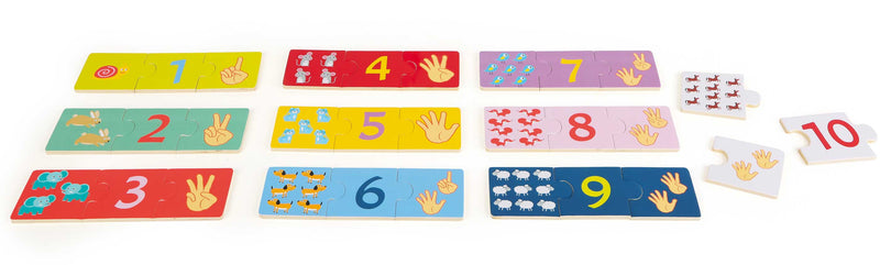 Tellen Leer Puzzel