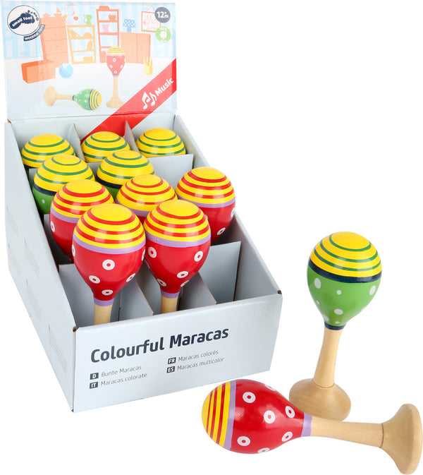 Toon Kleurrijke Maracas