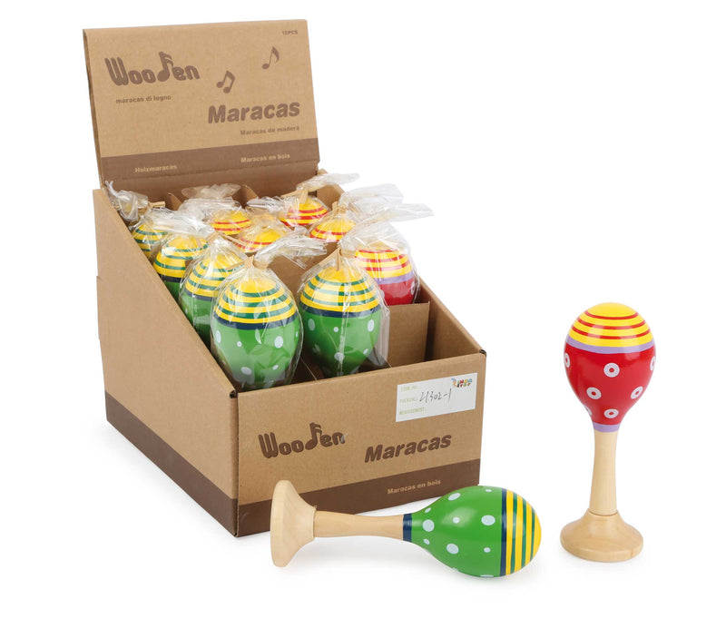 Toon Kleurrijke Maracas