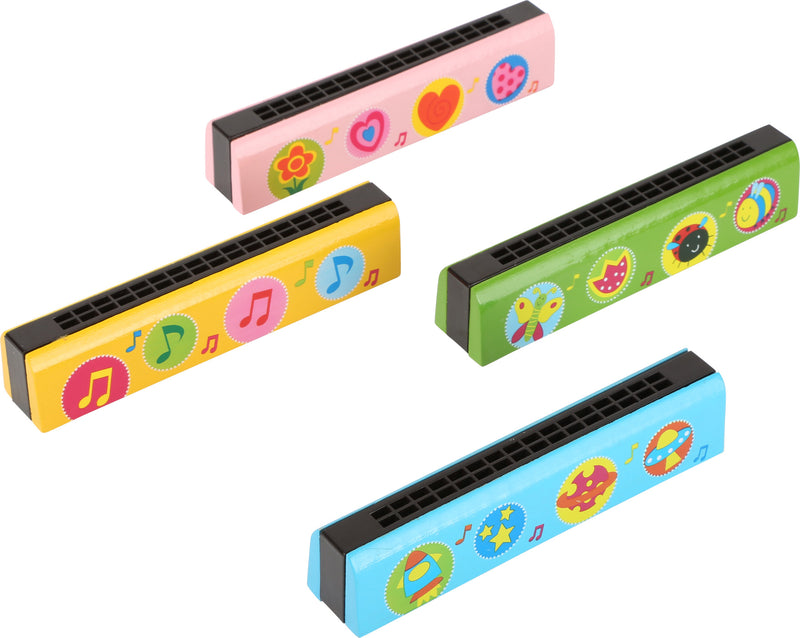 Kleurrijk harmonicadisplay