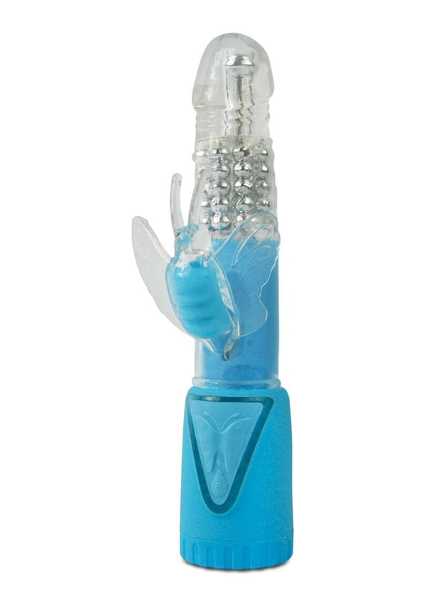 Climax Flight, 7X Roterende Kralen Konijn Vibe - Blauw
