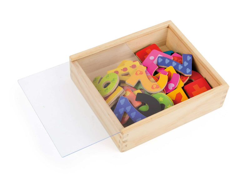 Small Foot - Houten Magnetische Cijfers Kleur. 37dlg.