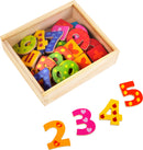 Small Foot - Houten Magnetische Cijfers Kleur. 37dlg.