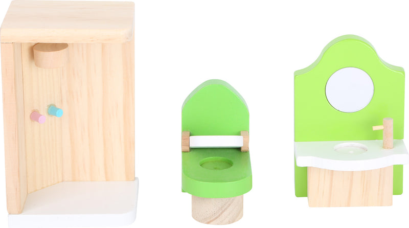 Poppenhuis met afneembaar dak