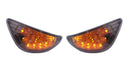 Knipperlichtset Vespa LX-50/125/150 Blackline LED - links en rechts/achter