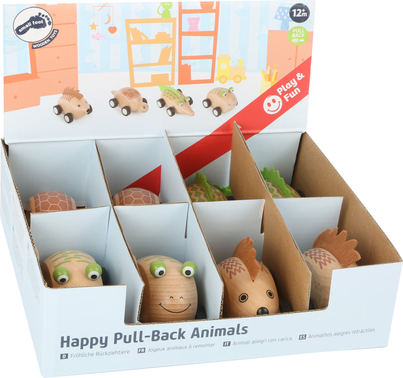 Happy Pull-back Dieren Display