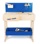 Small Foot - Houten Speelgoedwerkbank Blauw met Accessoires