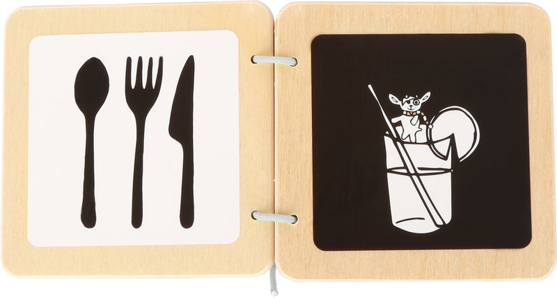 Babyboek "Ludwig" (contrasten)