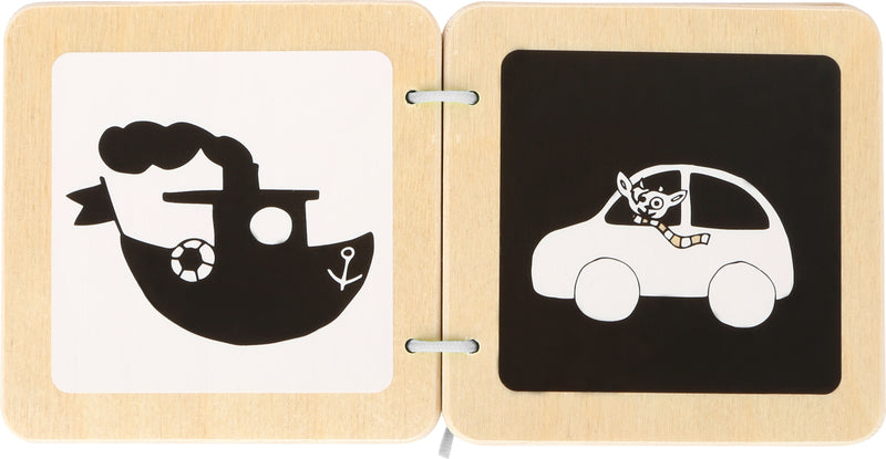 Babyboek "Ludwig" (contrasten)