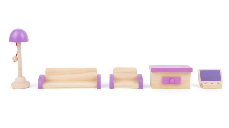 Poppenhuis meubilair Woonkamer