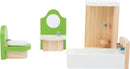 Small Foot - Houten Poppenhuis Meubeltjes Badkamer, 4dlg.