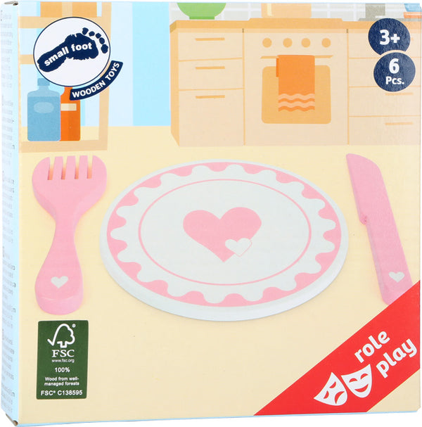 Bord en bestek set