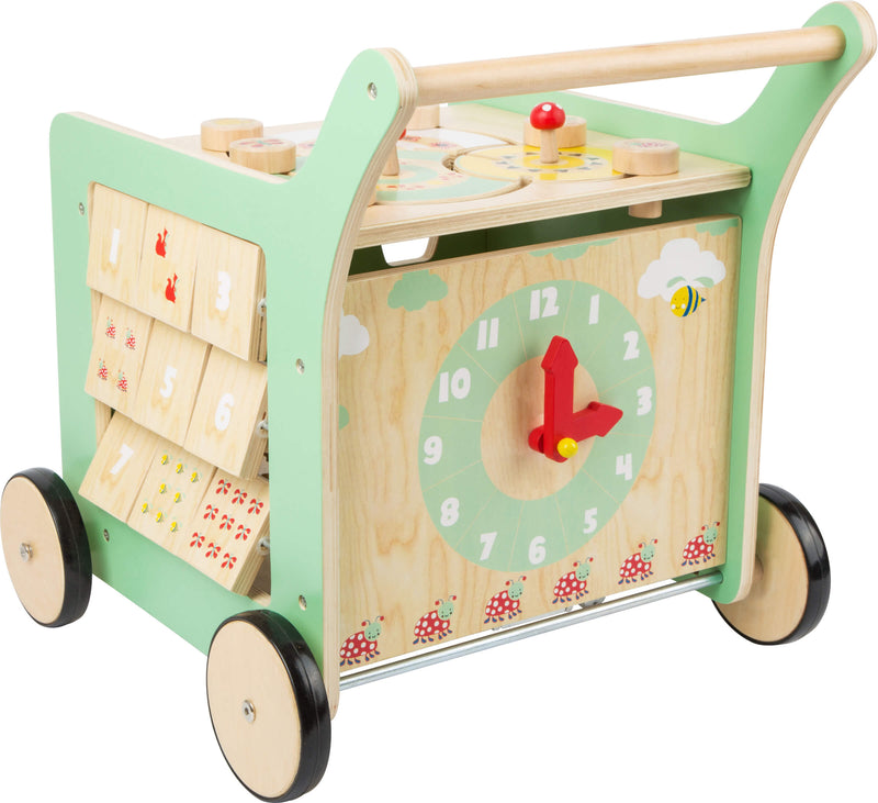 Small Foot - Houten Baby Walker Loopwagen Activiteitencentrum