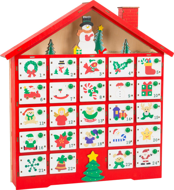 Advent Kalender Kerst Motieven