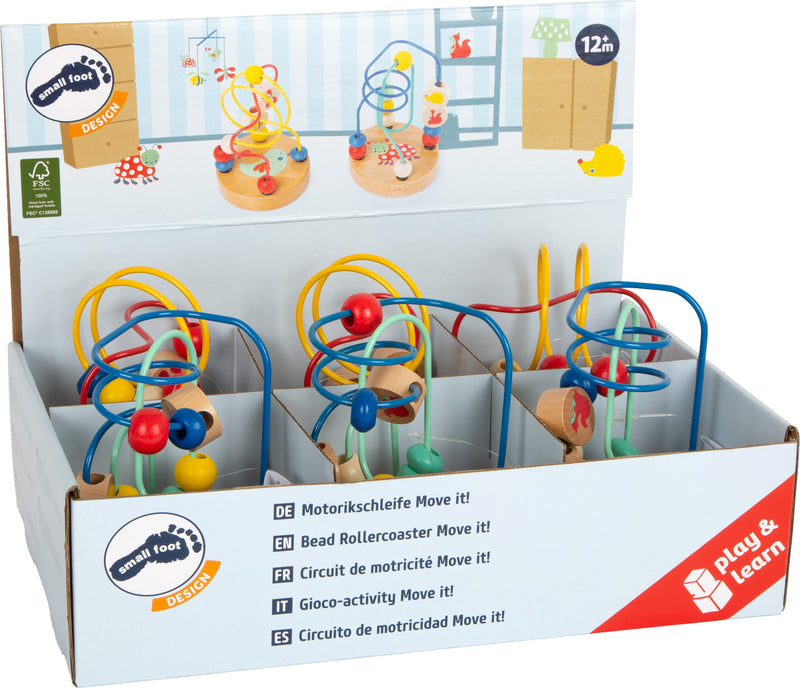 Display Bead Rollercoaster "Move it!"
